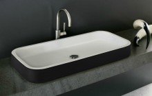 Black And White Vessel Sink picture № 3